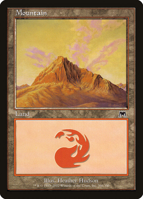 (英)【Foil】山 / Mountain【ONS】 No.346