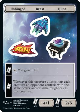 (英)Unhinged Beast Hunt Sticker【UNF-STICKER】 No.039