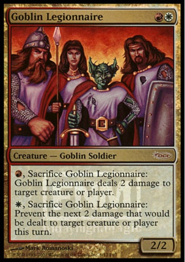 (英)【Foil】ゴブリンの軍団兵 / Goblin Legionnaire【PRM】FNMプロモ No.026