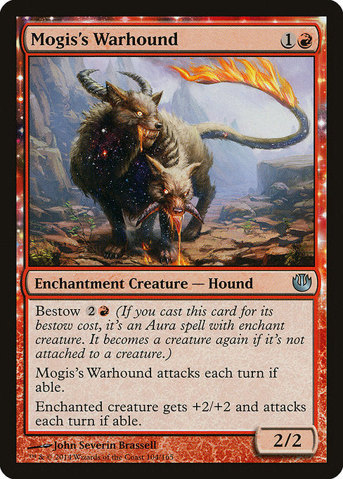 (英)【Foil】モーギスの軍用犬 / Mogis's Warhound【JOU】 No.104