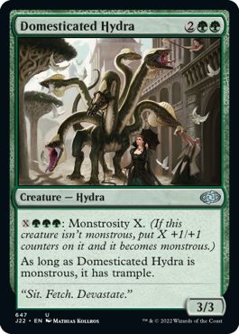 (英)飼い馴らされたハイドラ / Domesticated Hydra【J22】 No.647