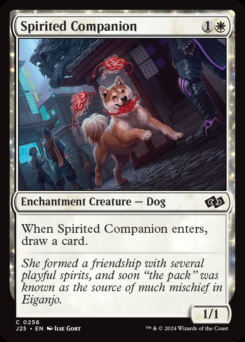 (英)神憑く相棒 / Spirited Companion【J25】 No.256