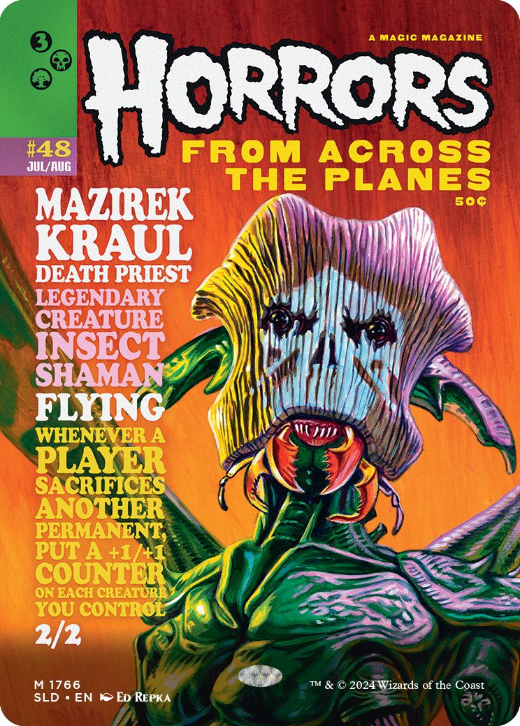 (英)クロールの死の僧侶、マジレク / Mazirek, Kraul Death Priest【SLD】 Monstrous Magazines No.1766