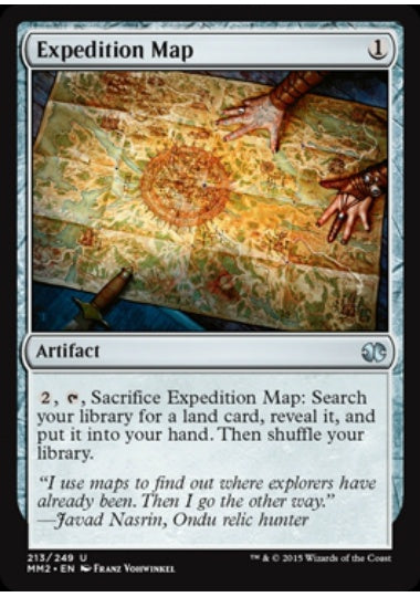 (英)【Foil】探検の地図 / Expedition Map【MM2】 No.213