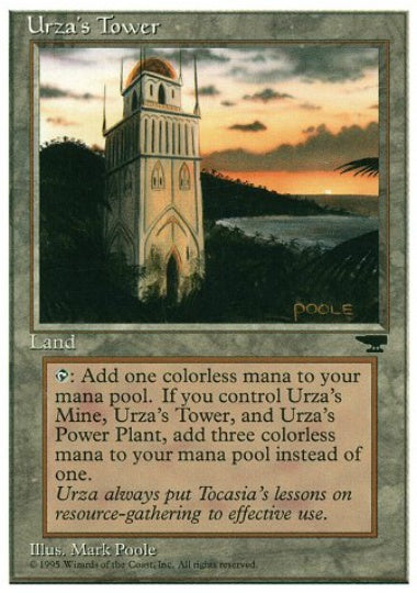 (英)ウルザの塔 / Urza's Tower【CHR】 (海岸) No.125