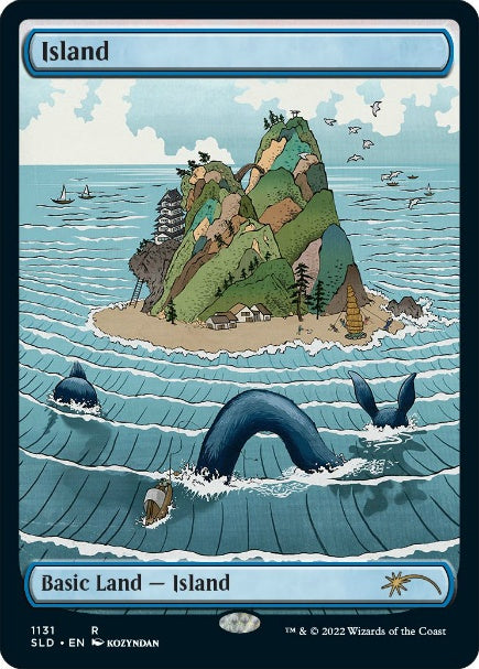 (英)【Foil】島 / Island【SLD】Special Guest: Kozyndan: The Lands No.1131