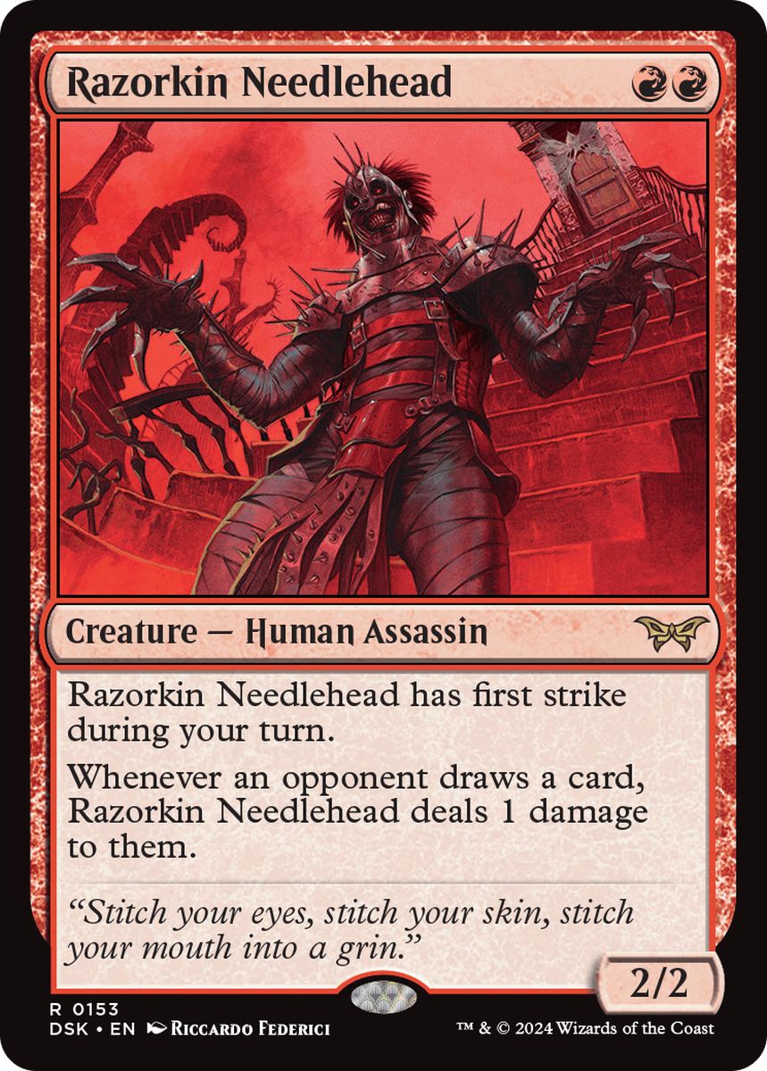 (英)剃刀族の棘頭 / Razorkin Needlehead【DSK】 No.153