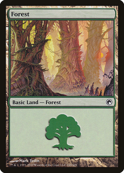 (英)【Foil】森 / Forest【SOM】 No.249