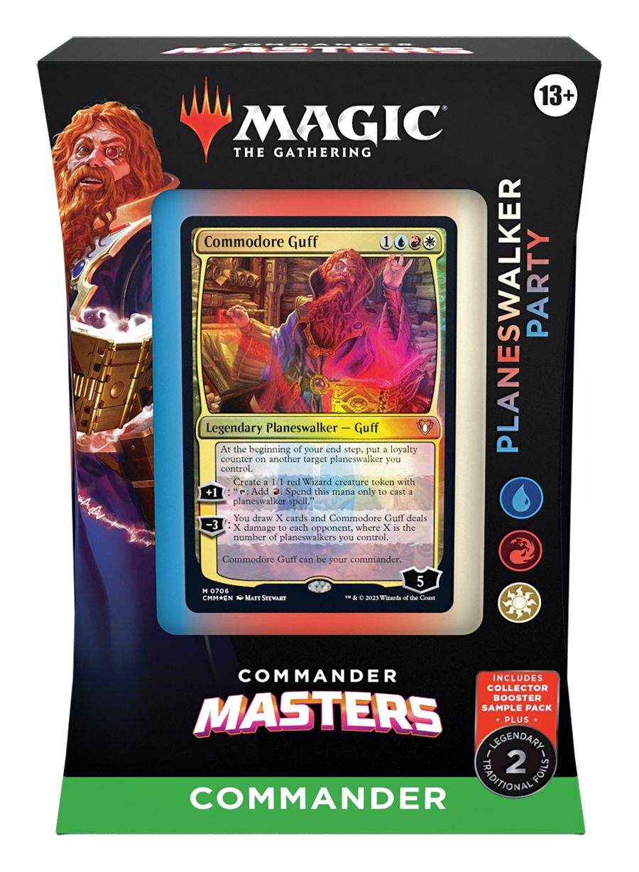 (英)統率者マスターズ 統率者デッキ「プレインズウォーカー・パーティー」 / Commander Masters Commander Deck "Planeswalker Party"【BOX】 ※発送方法は「ゆうパック」を選択してください。