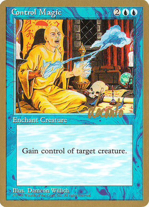 (英)支配魔法 / Control Magic【PTC】 ProTour NewYork Decks 1996 Michael Loconto 金枠 No.068
