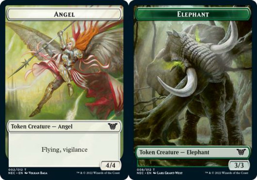 (英)天使トークン / Angel Token No.002 - 象トークン / Elephant Token【NEC-TOKEN】 No.008