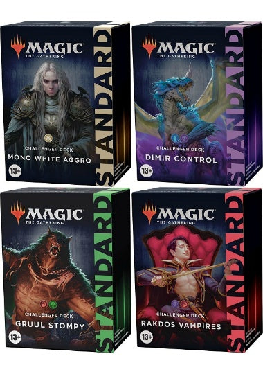 チャレンジャーデッキ 4個セット MTG MTG 2021 Challenger Decks Set