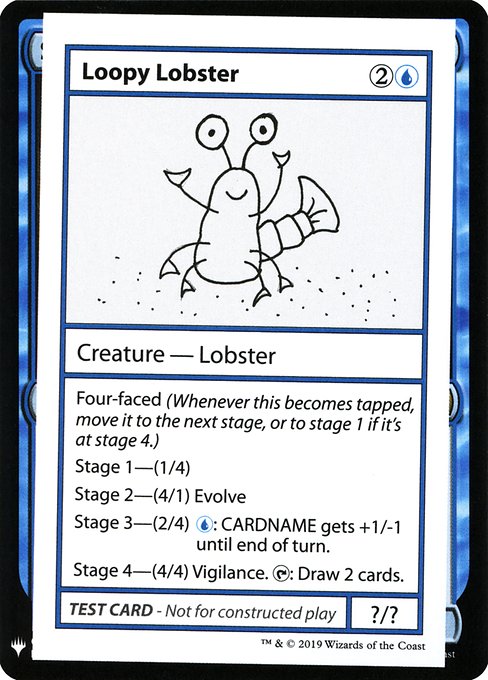 (英)Loopy Lobster【MB1-TEST】 No.026