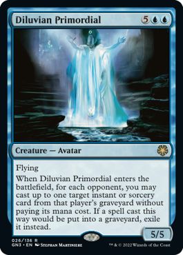 (英)氾濫の始源体 / Diluvian Primordial【GN3】 No.026