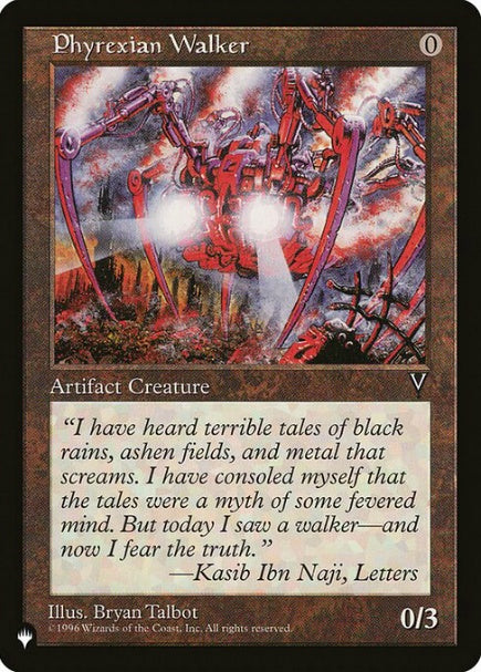 (英)ファイレクシアの歩行機械 / Phyrexian Walker【LST】 No.893