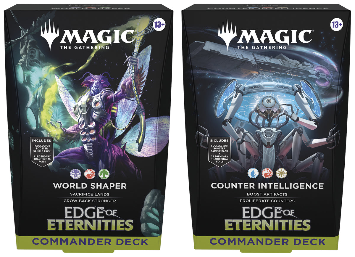 (英)久遠の終端 統率者デッキ 2種セット / Edge of Eternities Commander Deck Set【BOX】 ※発送方法は「ゆうパック」を選択してください。