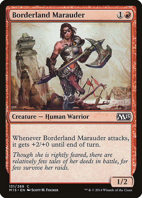 (英)【Foil】国境地帯の匪賊 / Borderland Marauder【M15】 No.131