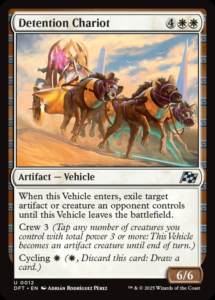 (英)拘留戦車 / Detention Chariot【DFT】 No.012