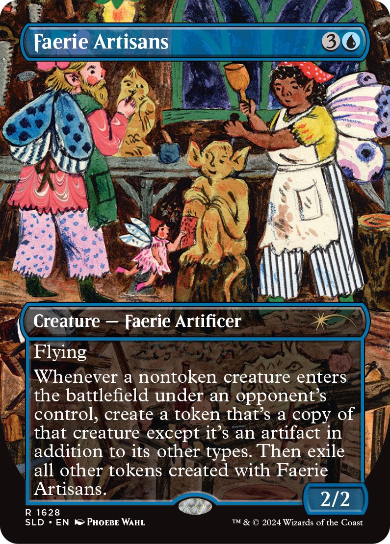 (英)【Foil】フェアリーの職工 / Faerie Artisans【SLD】Featuring: Phoebe Wahl No.1628