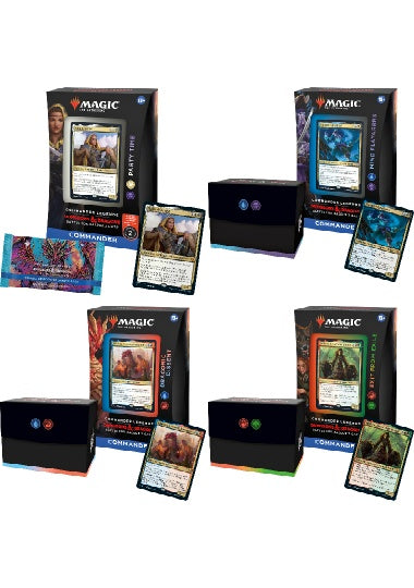 (英)統率者レジェンズ：バルダーズ・ゲートの戦い 統率者デッキ 4種セット / Commander Legends: Battle for Baldur's Gate Commander Deck Set【BOX】 ※発送方法は「ゆうパック」を選択してください。