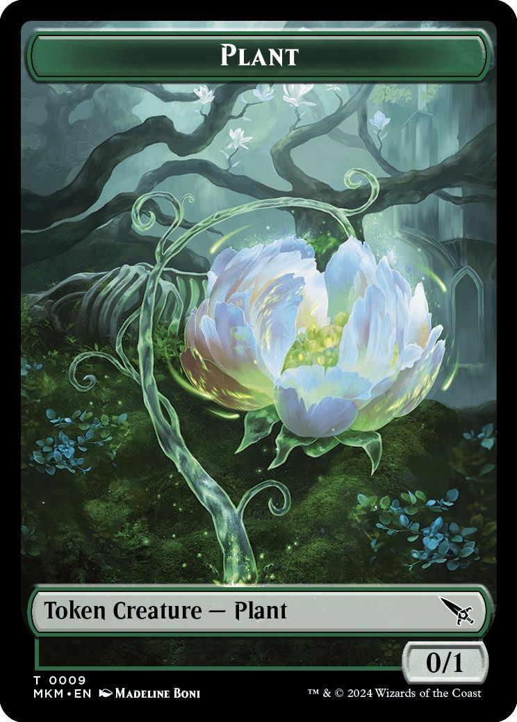 (英)植物トークン / Plant Token【MKM-TOKEN】 No.009