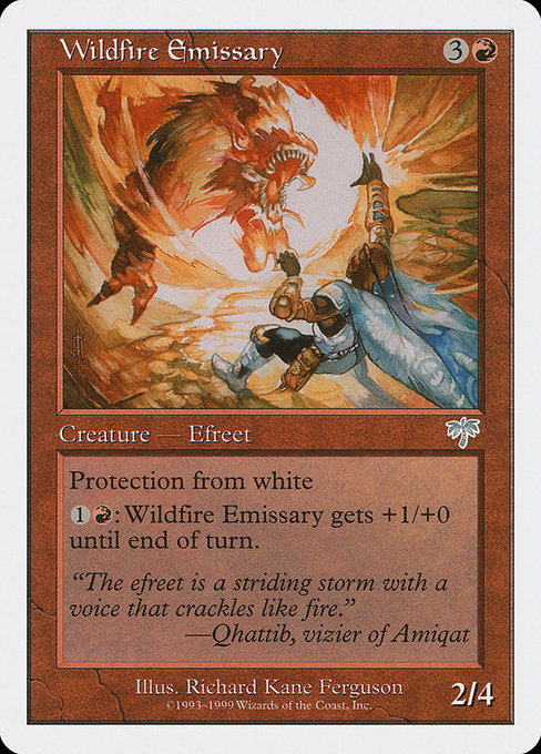(英)ワイルドファイアの密使 / Wildfire Emissary【BR】 No.065