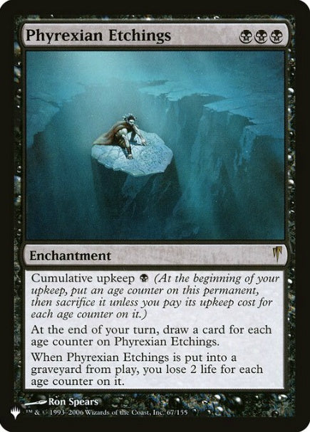 (英)ファイレクシアの食刻 / Phyrexian Etchings【LST】 No.1052