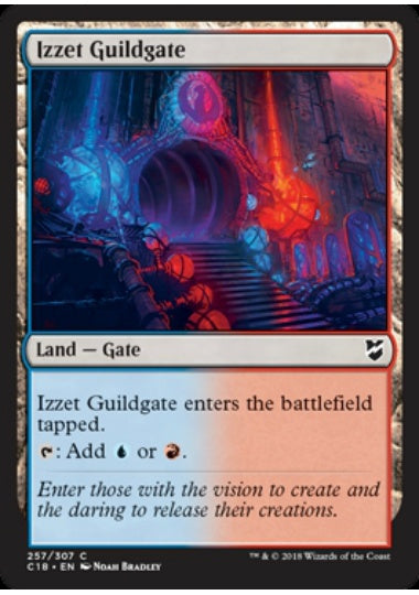 (英)イゼットのギルド門 / Izzet Guildgate【C18】 No.257