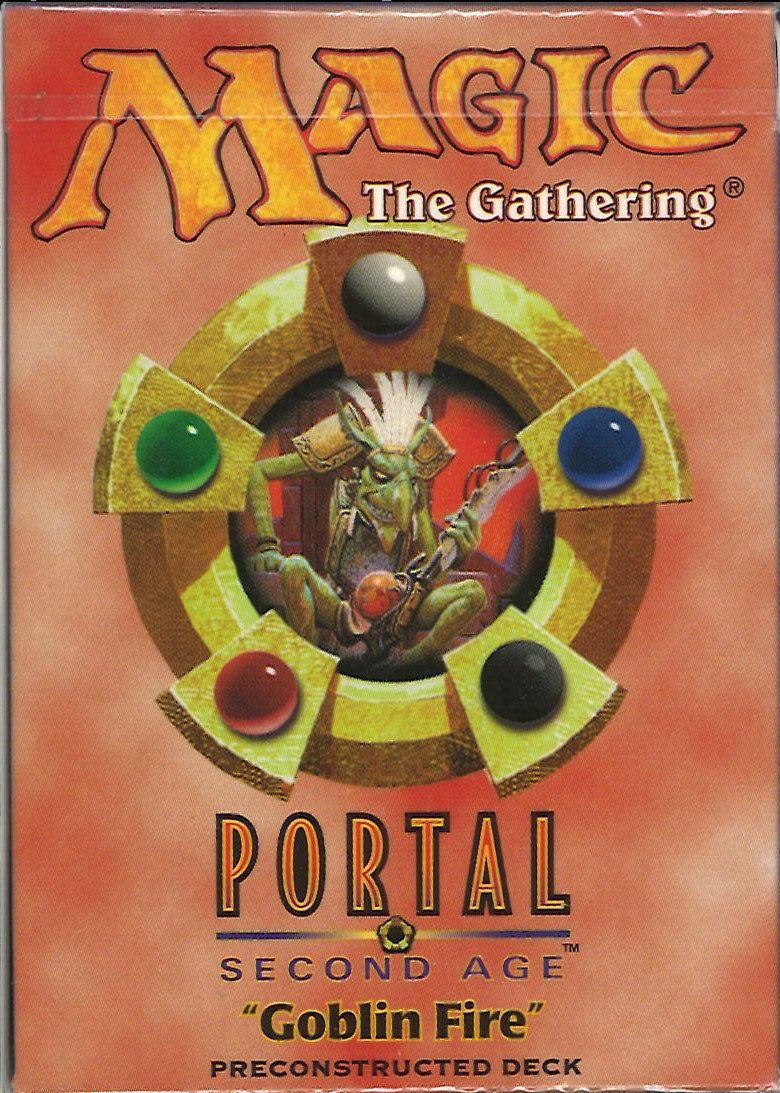(英)ポータル・セカンドエイジ テーマデッキ 「ゴブリンの火」 / Portal Second Age Theme Deck 「Goblin Fire」【GIFT】