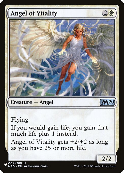 (英)【Foil】生命力の天使 / Angel of Vitality【SLD-C23-02】Angels: They're Just Like Us but Cooler and with Wings No.004