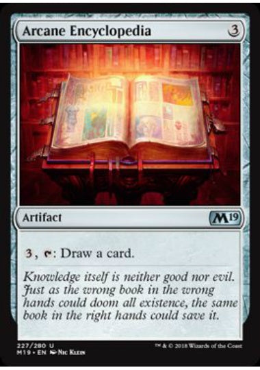 (英)【Foil】秘儀大全 / Arcane Encyclopedia【M19】 No.227