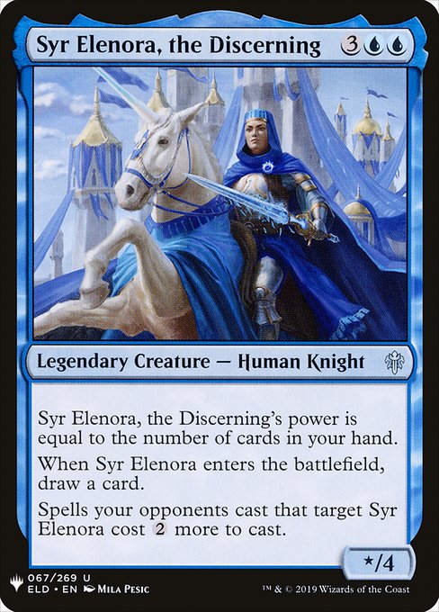 (英)具眼の主、エレノラ卿 / Syr Elenora, the Discerning【MB1】 No.0512