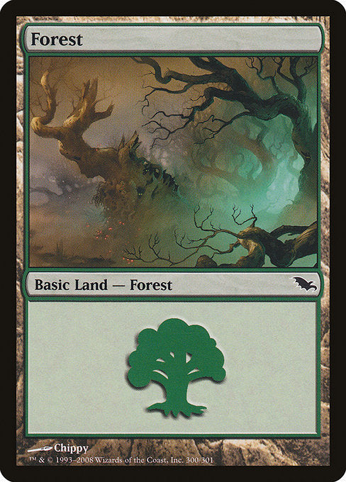 (英)【Foil】森 / Forest【SHM】 No.300