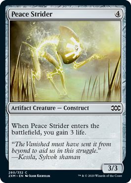 (英)【Foil】平和の徘徊者 / Peace Strider【2XM】 No.280