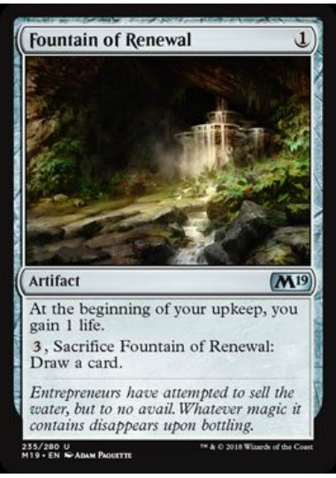 (英)更生の泉 / Fountain of Renewal【M19】 No.235