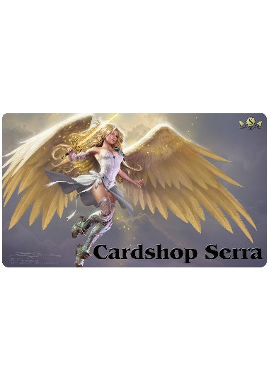 【サプライ】 Douglas Shuler 氏描き下ろし!Cardshop Serra Angel 高精細プレイマット ※発送方法は「ゆうパック」を選択してください。