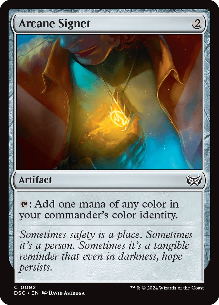 (英)秘儀の印鑑 / Arcane Signet【DSC】 No.092