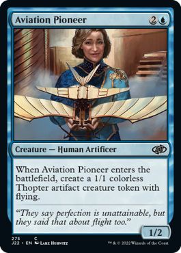 (英)飛行の先駆者 / Aviation Pioneer【J22】 No.275