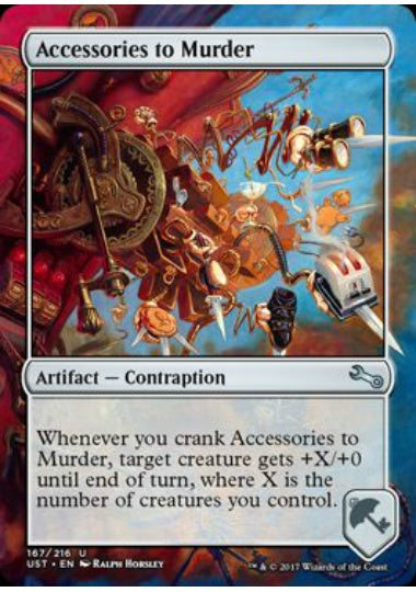 (英)【Foil】Accessories to Murder 【UST】 No.167