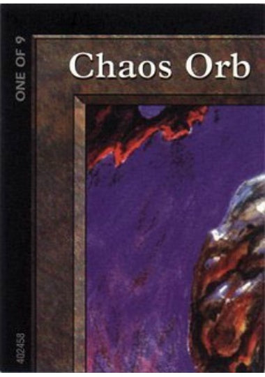 (英)Chaos Orb パズルピース #1 / Chaos Orb Puzzle Piece #1【PRM】 ウルトラプロ パズルカード No.078
