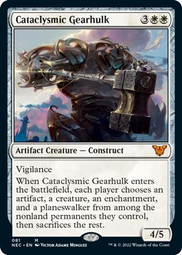 (英)激変の機械巨人 / Cataclysmic Gearhulk【NEC】 No.081