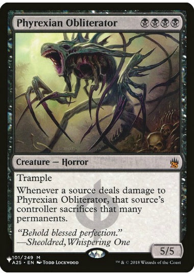 (英)ファイレクシアの抹消者 / Phyrexian Obliterator【LST】 No.110