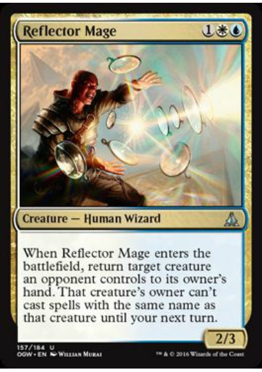 (英)反射魔道士 / Reflector Mage【OGW】 No.157