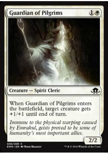 (英)【Foil】巡礼者の守護霊 / Guardian of Pilgrims【EMN】 No.030