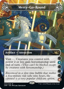 (英)【Foil】Merry-Go-Round【UNF】(●２●●●６) No.222A