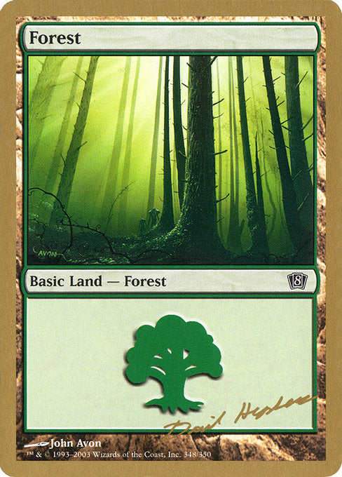 (英)森 / Forest【WC03】 World Championship Decks 2003 David Humpherys 金枠 No.130