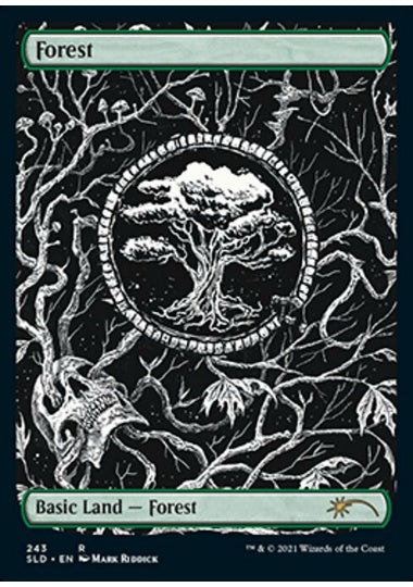 (英)森 / Forest【SLD】 The Unfathomable Crushing Brutality of Basic Lands No.243