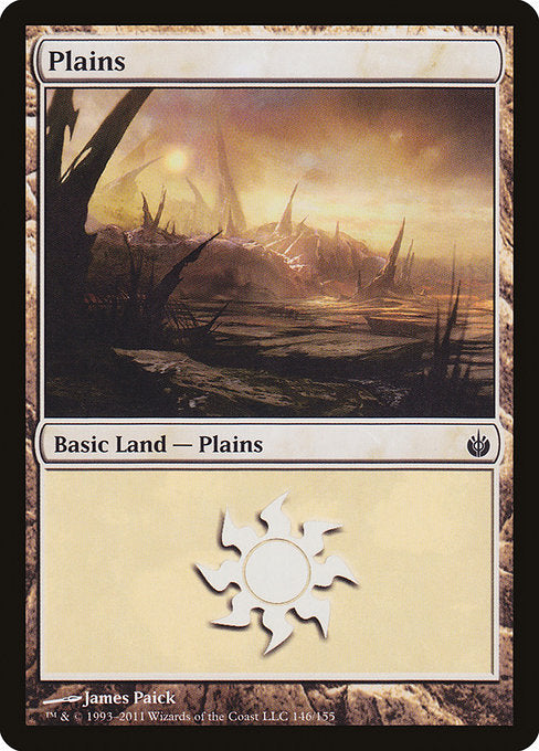 (英)【Foil】平地 / Plains【MBS】 No.146