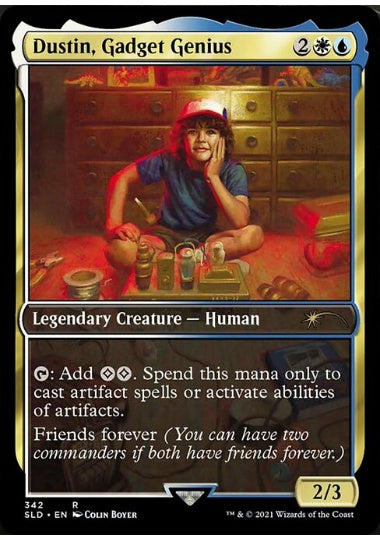 (英)Dustin, Gadget Genius【SLD】 Secret Lair x Stranger Things No.342