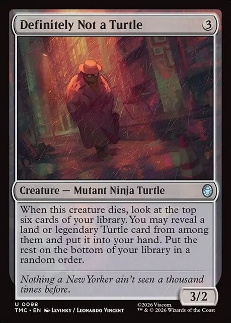 (英)Definitely Not a Turtle / Definitely Not a Turtle【TMC】 No.098